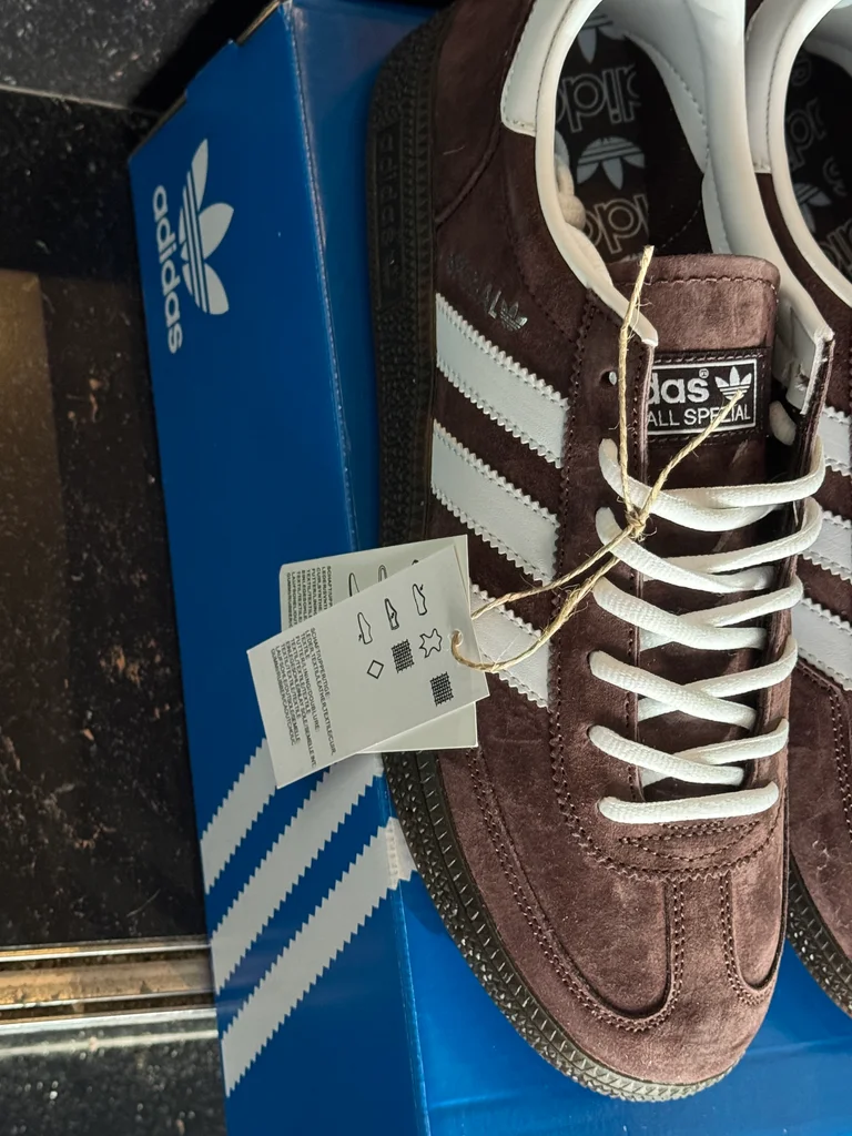 Adidas Spezial – Marron / Blanc – Neuve avec boîte – Pointure 43,5 – Authentique – photo 8
